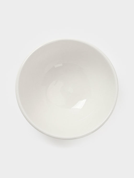 Салатники Доляна White Label, набор 4 шт., 400 мл, фарфор, белые