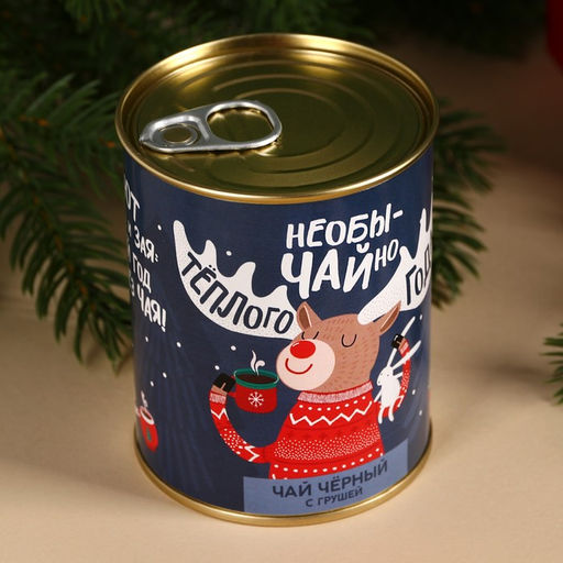 Чай чёрный НеобыЧАЙно тёплого года: с грушей, 60 г. - Simaland фото 4