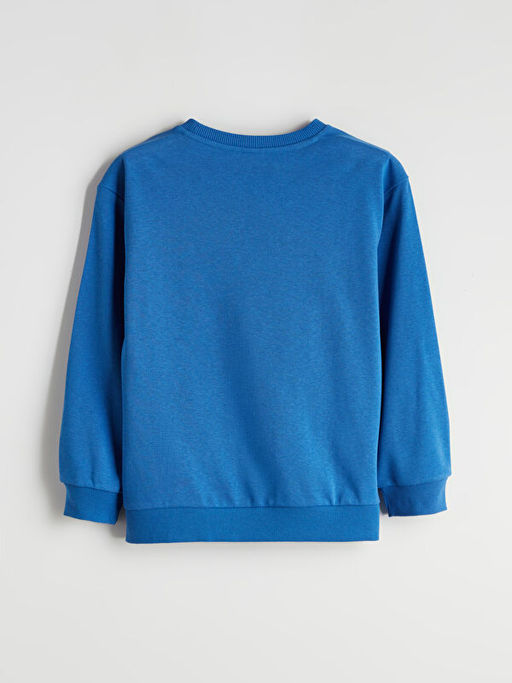 Bisiklet Yaka Erkek ?ocuk Sweatshirt