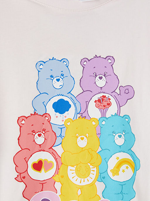 Care Bears Bask?l? K?z ?ocuk ?ortlu Pijama Tak?m?