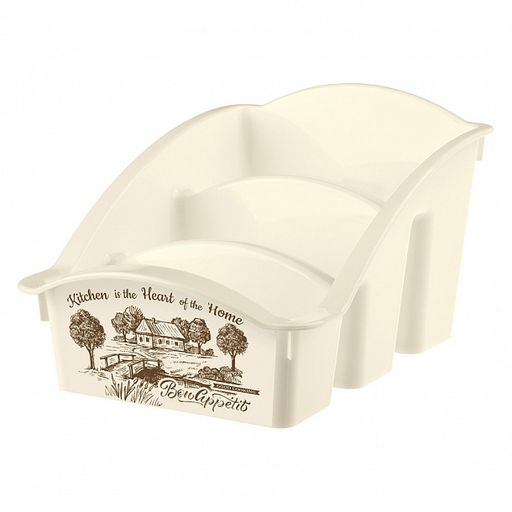 ЁМКОСТЬ ДЛЯ СПЕЦИЙ С ДЕКОРОМ 223Х150Х120 ММ (бежевый) - Phibo фото 2