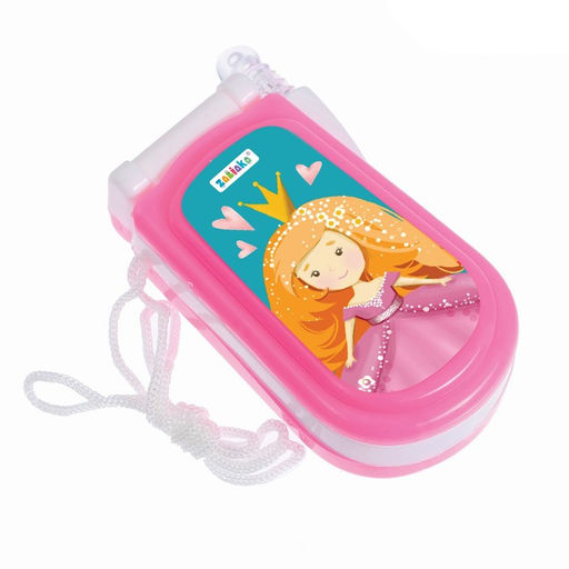 Музыкальный телефончик «Принцесса», световые эффекты, МИКС