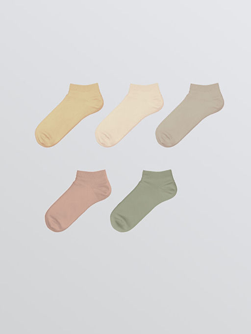 Kad?n D?z Patik ?orap 5li