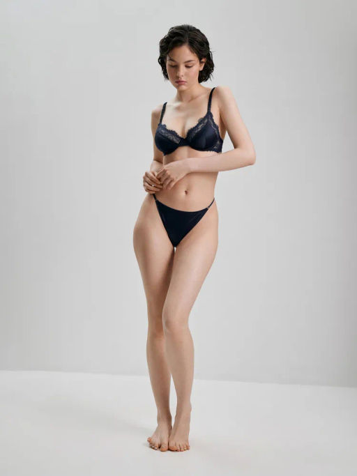 Infinity / Трусы стринги-бразилиано жен. Boni чернильный - Infinity Lingerie фото 6