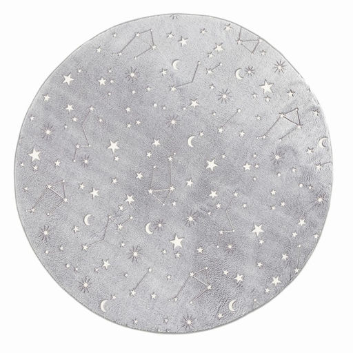 Ковёр детский светящийся Этель Небосвод, d=120 см, 450 гр/м2  фото 4