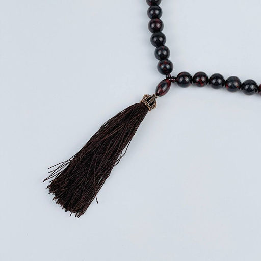 Четки из Яшмы (Кровавик) (33 бусины) - Радуга самоцветов фото 2