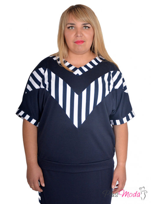 Туника Модель №484 размеры 44-80 - Plusmoda фото 6