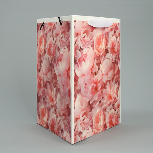 Пакет для цветов треугольный Расцветай, 23,5 30 20,5 см - Дарите счастье фото 10