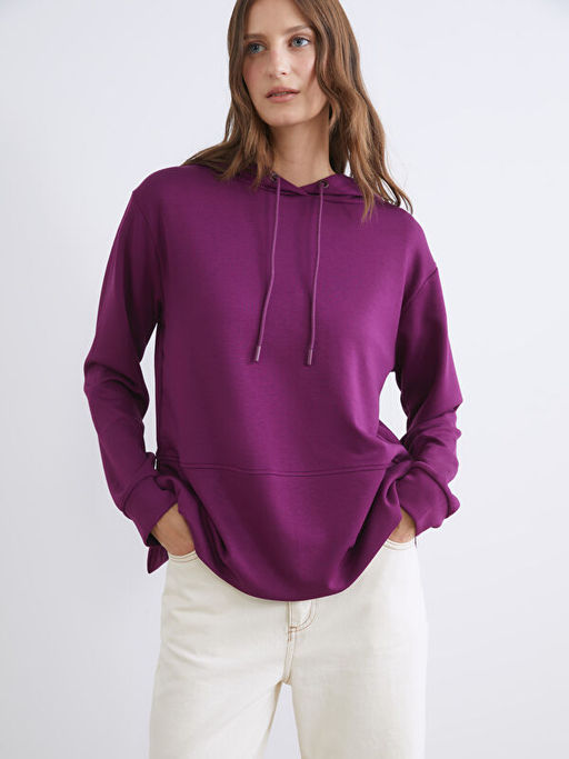 Loose Fit Kad?n Hoodie