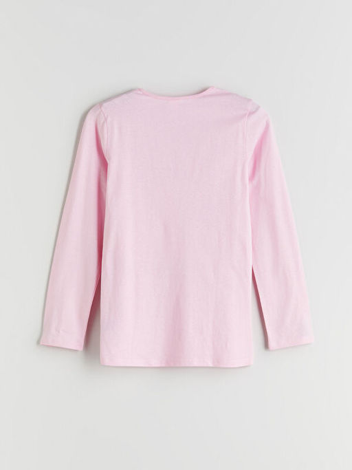 Bisiklet Yaka K?z ?ocuk Pijama ?st