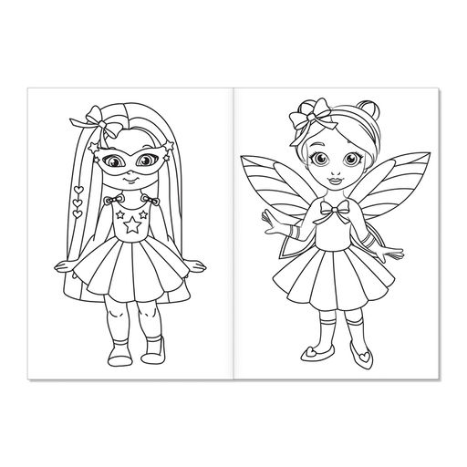 Раскраска Модная вечеринка, 12 стр. - Буква-ленд фото 2