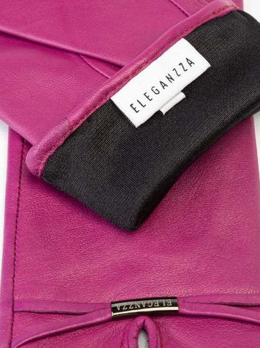 Перчатки женские ш/п IS851 fuchsia - Eleganzza фото 4