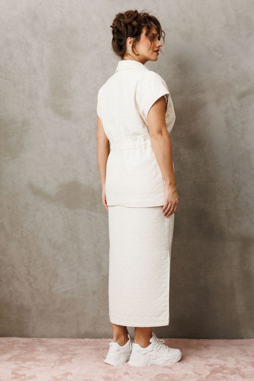 Костюм Anastasia 1305 молочный фото 2