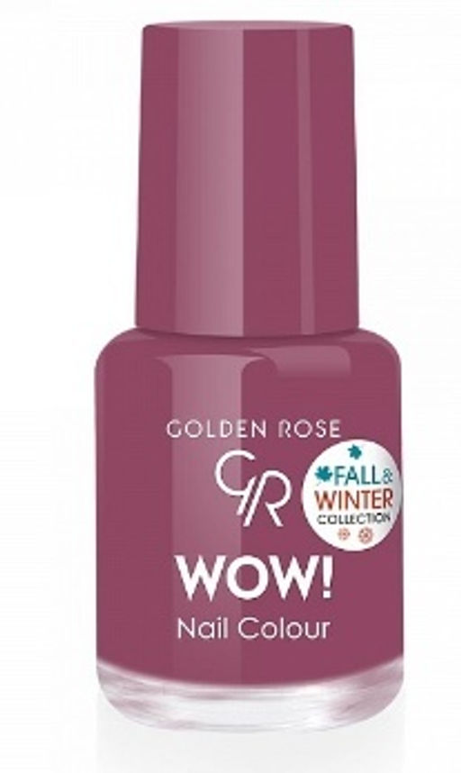 Golden Rose Лак WOW! Nail Color тон 312 6мл FALL&WINTER COLLECTION