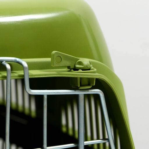 Переноска для животных до 12 кг Пижон 49х33х32см, металлическая дверь, оливковая  фото 6