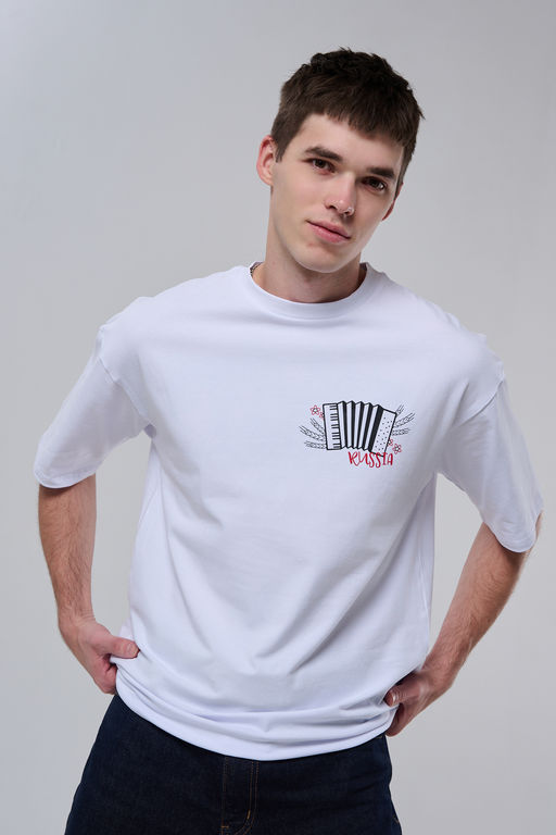 8579 футболка оверсайз мужская