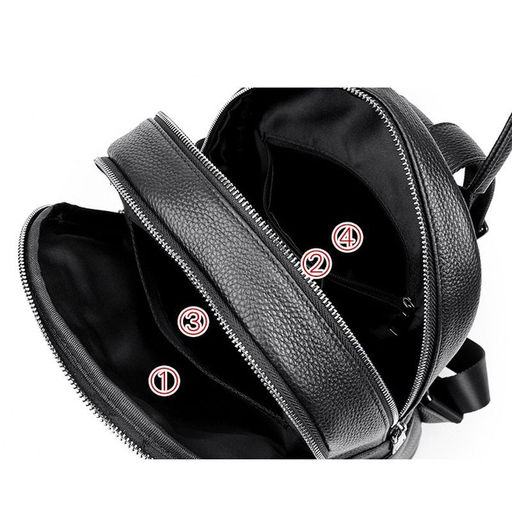 Bags Рюкзак женский / кожа / 0388212  фото 7