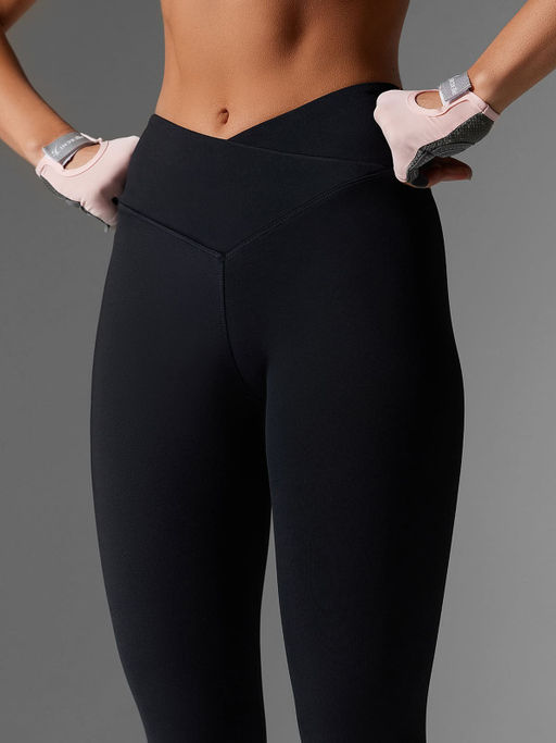 Леггинсы 7/8 с v-образным поясом - NEVERLATE фото 4