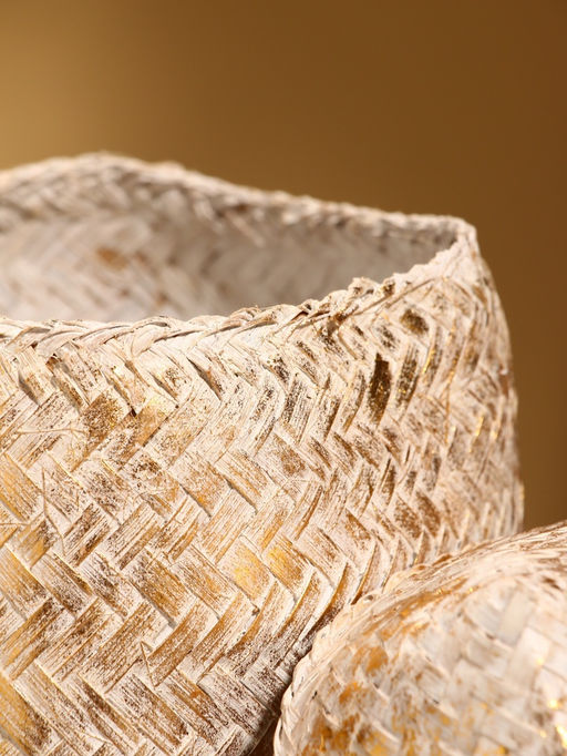 Корзинка плетёная «Аварис», 14×14×23 см