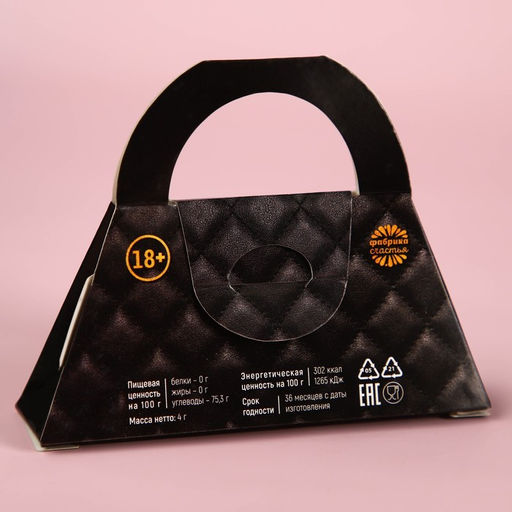 Леденец Сумочка помада, вкус: кола, 4 г. (18+) - Simaland фото 3