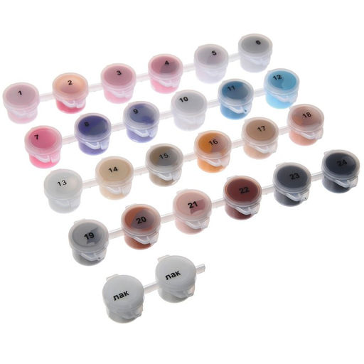 Картина по номерам с подрамником Анна и Эльза, 30?40 см, Холодное сердце