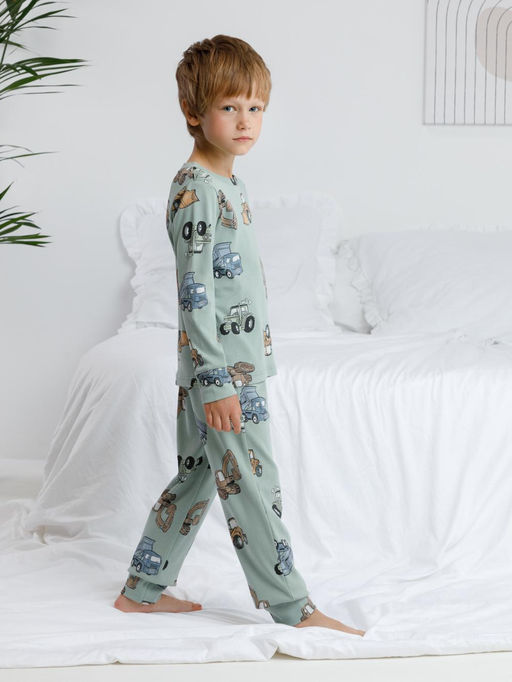 К 1552/мятный 5304 Н030 пижама дет