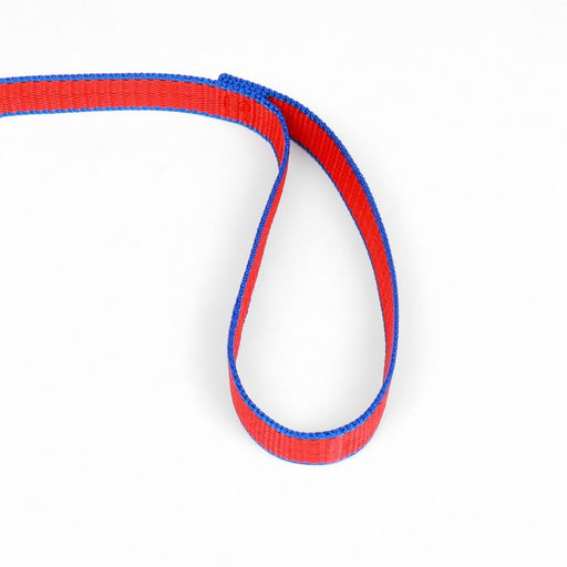 Поводок 5 м х 3 см, сине-красный - Пижон фото 2
