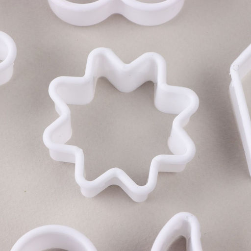 Формы для выпечки печенья Нежность, набор 6 шт., пластик