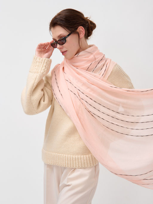 Большой, легкий, красивый палантин - Tantino фото 6