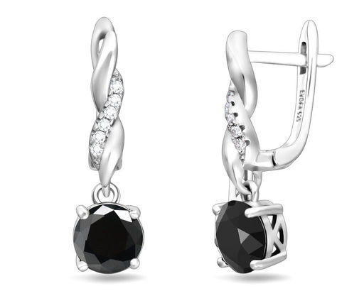 Серьги, оникс, МЦВ159