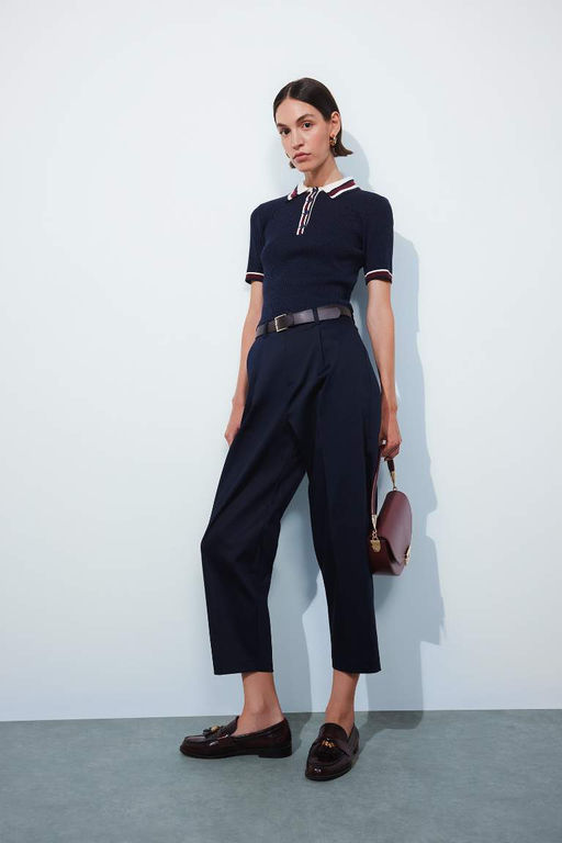 Укороченные брюки с карманами-морковками и высокой талией - Defacto фото 2