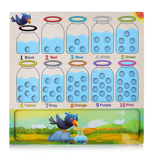 Игра развивающая Вороненок с шариками - Щепочка фото 2