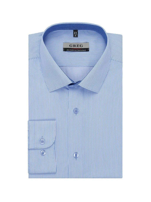 Сорочка мужская длинный рукав GREG 121/217/0156/1