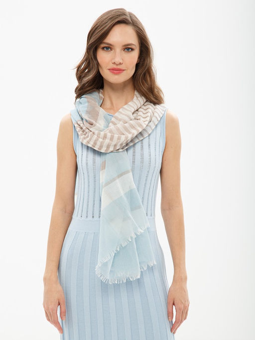 Палантин жен. хл+лен 85х215 LBL30-073-11 - Labbra фото 6