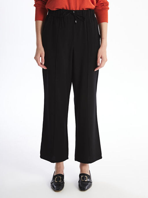 Beli Lastikli Loose Fit Kad?n Pantolon