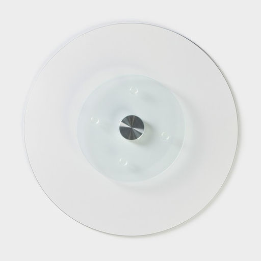 Подставка для торта вращающаяся Доляна Марбл розовый, d=32 см, стекло, розовая фото 8