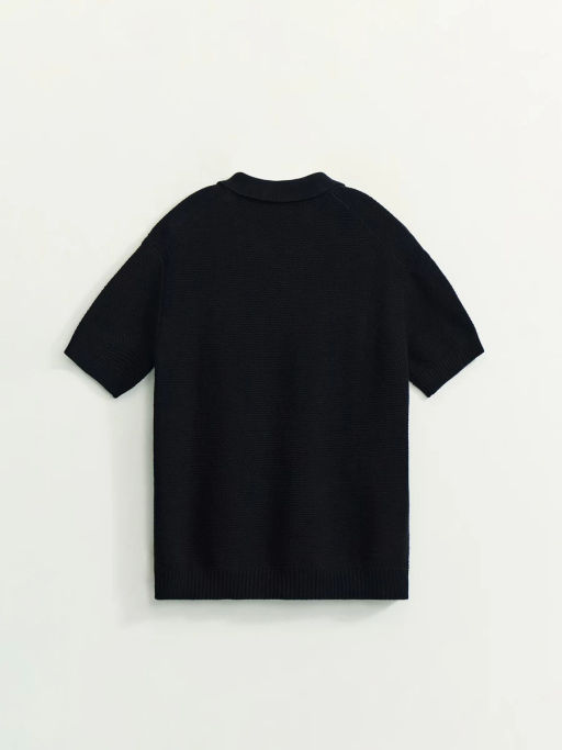 Джемпер поло фактурной вязки / Zarina фото 7