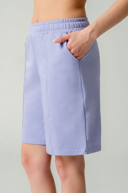 Арт.15-304/2 Шорты женские 42-50 (5 шт) Цвет:сиреневый - Калинка фото 5