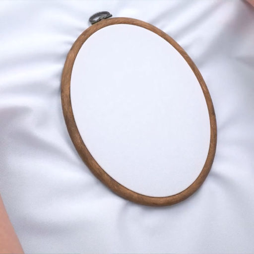 Gamma PHO-080 20 х 25 см ( 8х 10 ) пяльцы-рамка овальные пластик под дерево