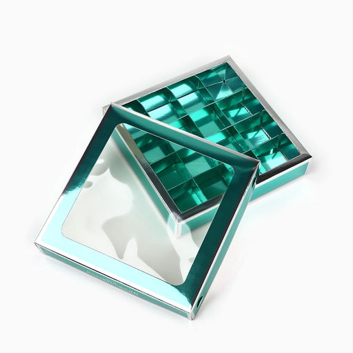 Цена за 5 шт. Коробка для конфет «Вдохновляй», 18.5×18.5×3.5 см