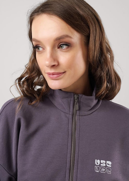 LJ25-100 Куртка женская Грей (ЧЗ) - Clever wear фото 11