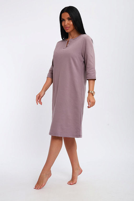 Сорочка теплая, футер с начесом (01035) - Плиона фото 112