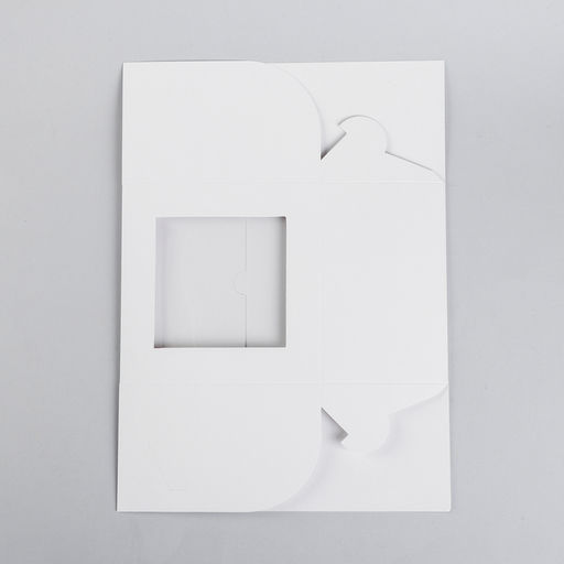 Цена за 5 шт. Кондитерская складная коробка для капкейков с окном на 4 шт., белая, 16?16?10 см - Simaland фото 3