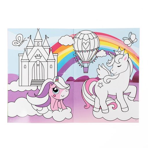 Раскраска многоразовая Рисуй-стирай. Пони 12 стр. - Буква-ленд фото 4
