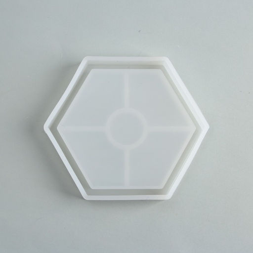 Набор для создания поддона из гипса с сухоцветами Шестиугольник - Школа талантов фото 4