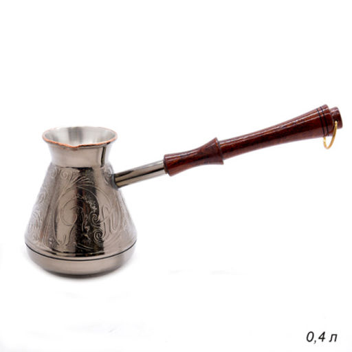 Турка для кофе медная 0,4 л 18+ / 16682 /уп/ - Галеонтрейд фото 2