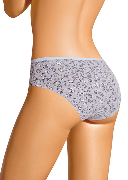 CLE B1177/3 Трусы жен. Зефир серый/св.голубой - Clever wear фото 2