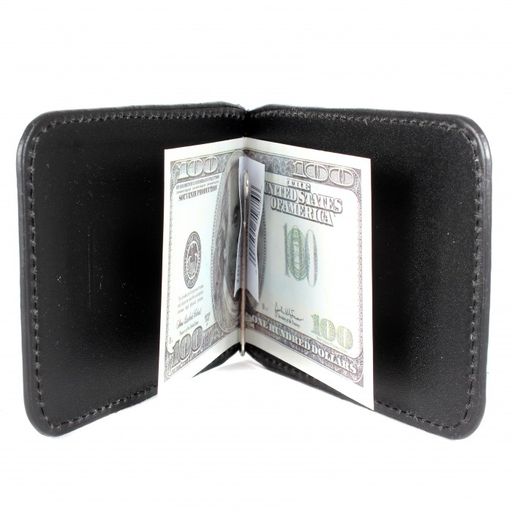 Зажим для купюр Cayman-Z-14 натуральная кожа магнит, красный скат (74) 212656 фото 3