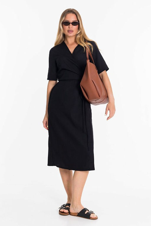 Платье М325043а черный