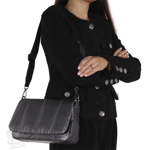 Сумка женская  270234 silver Velina Fabbiano-Safenta в Новосибирске